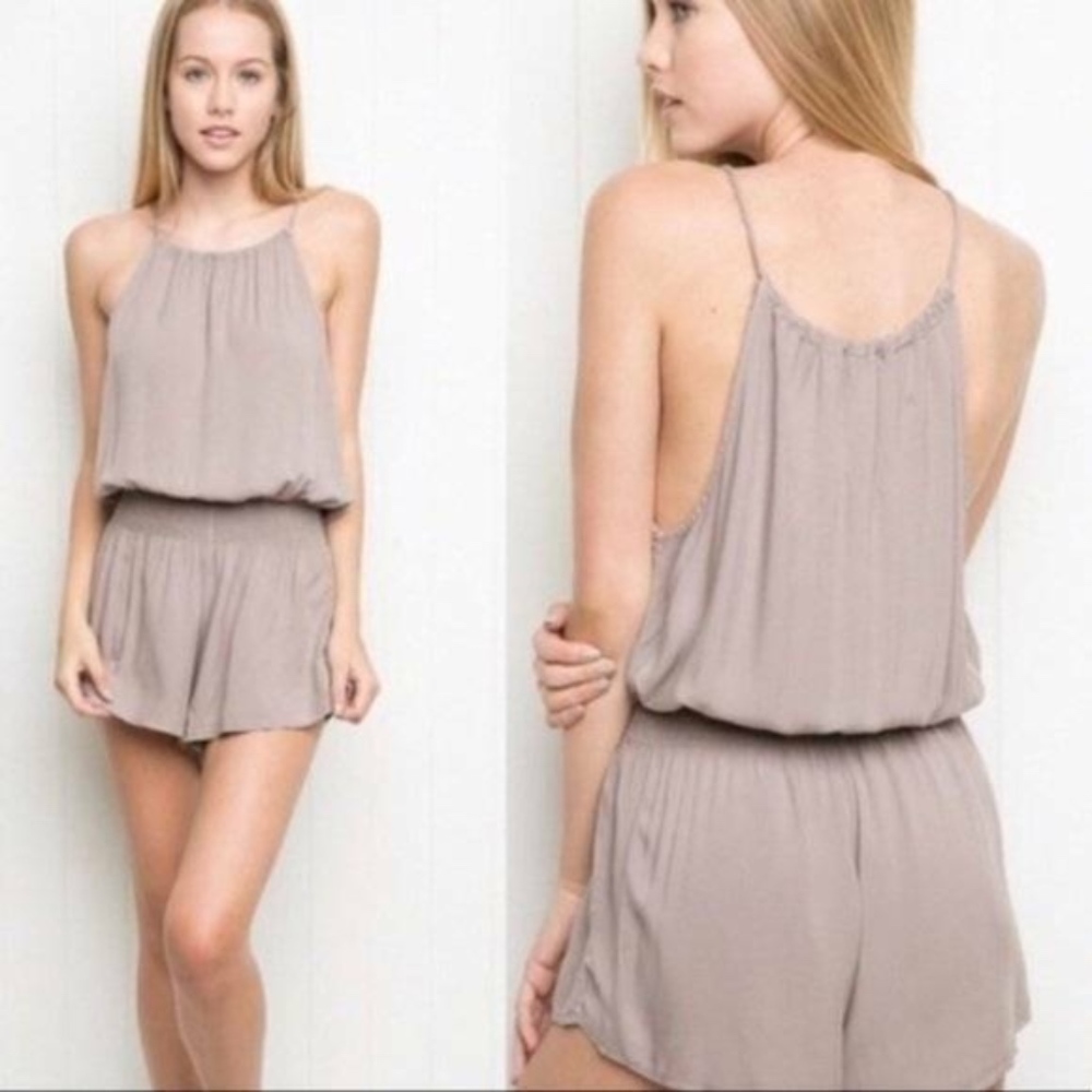 NWT Brandy Melville - Blanche Mocha Romper